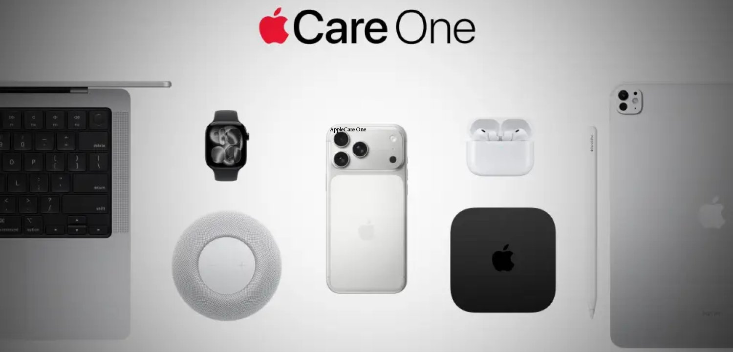 AppleCare One | Bis zu 3 Geräte für 20,99 €