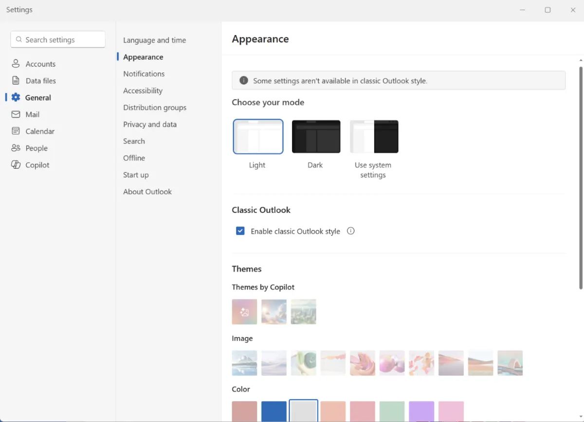 Neues Theme bringt klassische Optik in Web-App und neues Windows-Outlook
