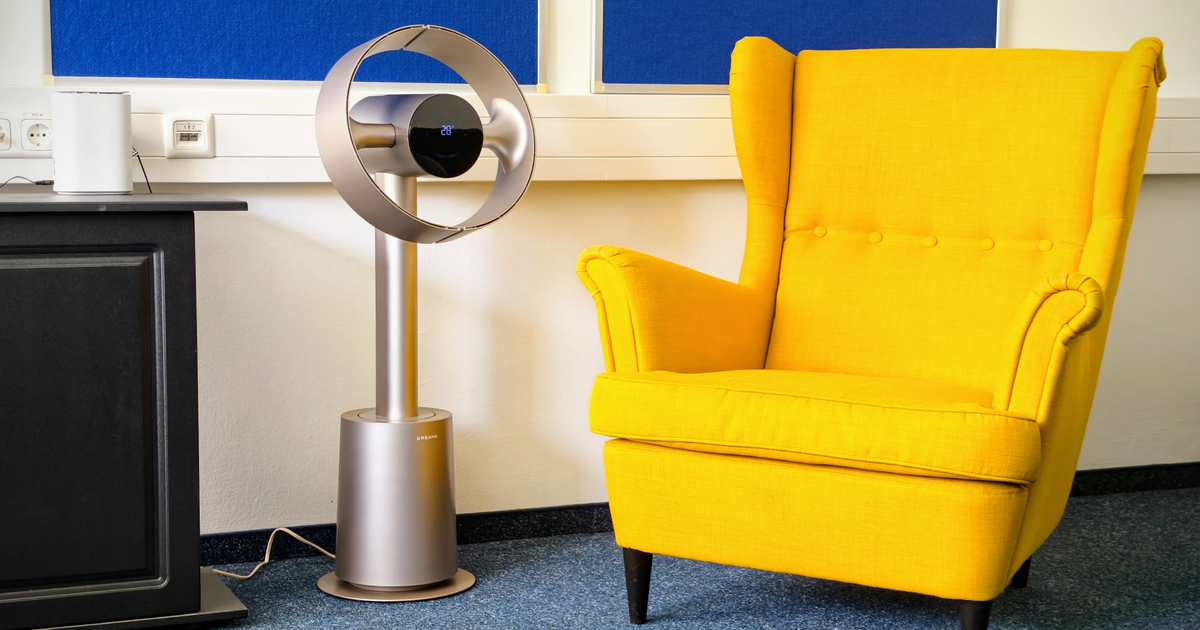 Dreame MF10 im Test: Dieser Standventilator kühlt wie Dyson ohne Rotorblätter