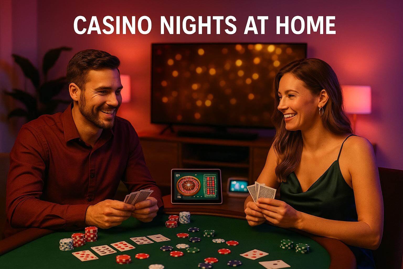 Casino Nights at Home: So bringt Smart Home Entertainment das Vegas-Feeling ins Wohnzimmer