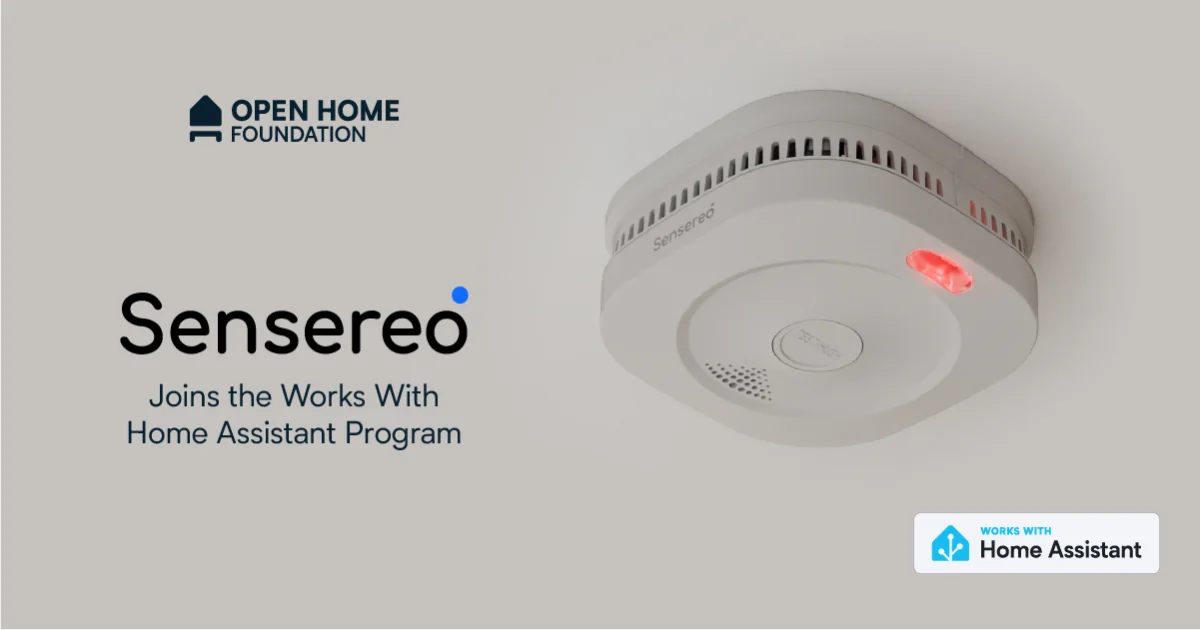 Sensereo joins Works with Home Assistant