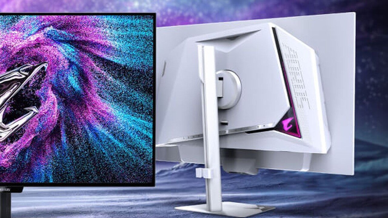 FO27U24GP ICE: Gigabytes neuer Aorus-Monitor fällt optisch wie technisch auf
