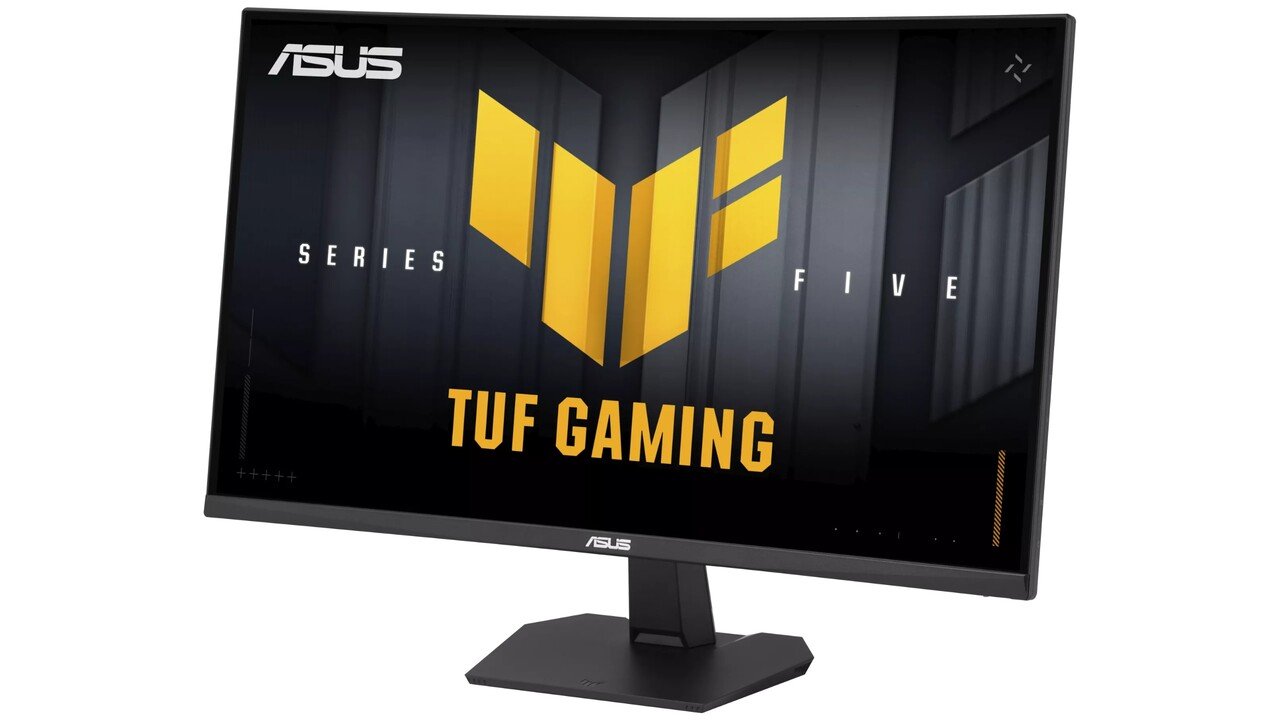 Curved & 27 Zoll: Asus enthüllt TUF Gaming-Monitor mit bis zu 410 Hz