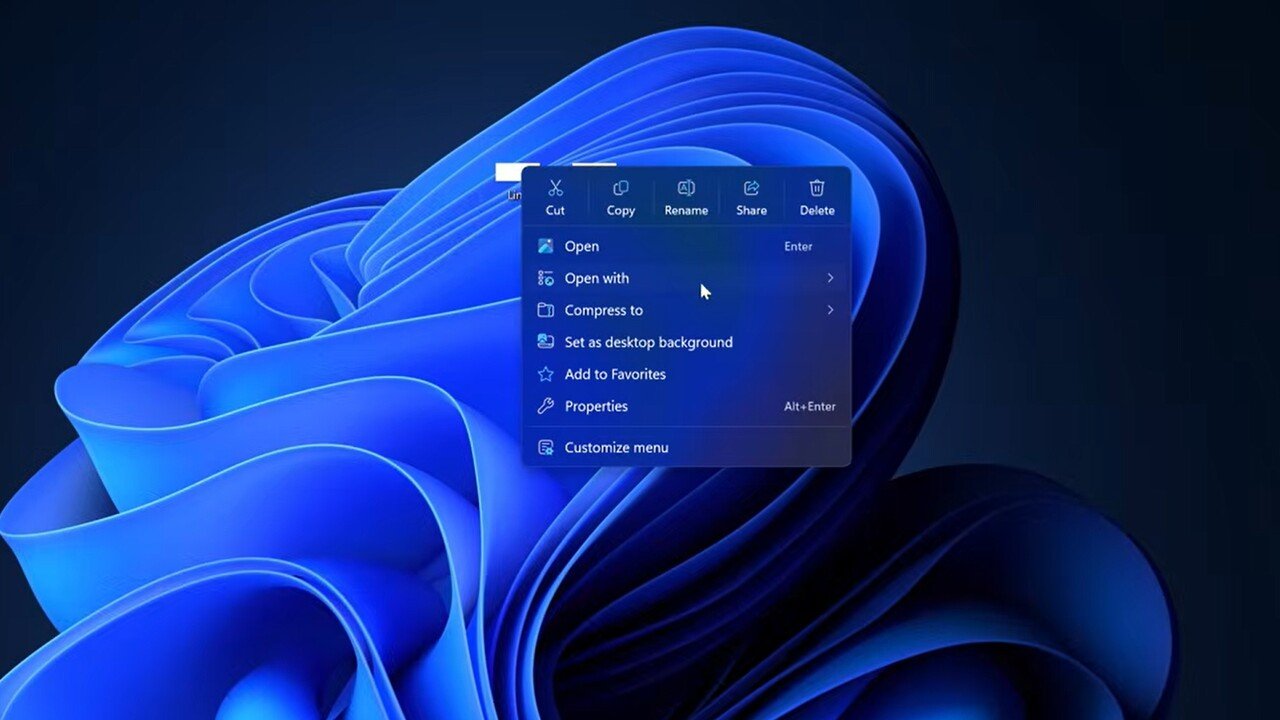 Windows 11: Kontextmenü bekommt das Listen-Layout von Windows 10 zurück