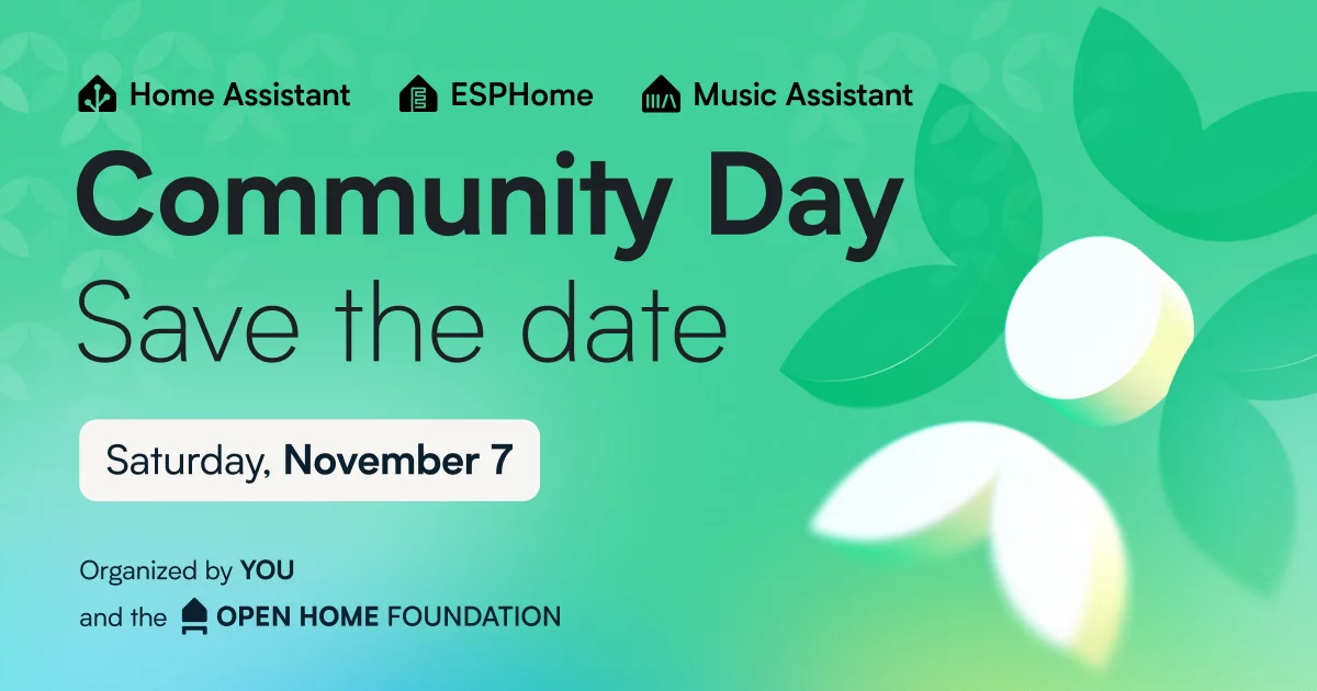 Save the date! – Open Home Foundation