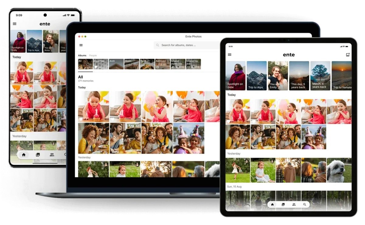 Ente Photos 1.3.60 verbessert Panoramen, Cast und Video-Player