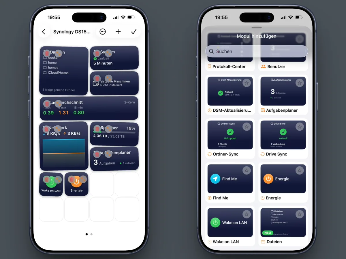 Rundum erneuerte iOS-App fürs Synology-NAS