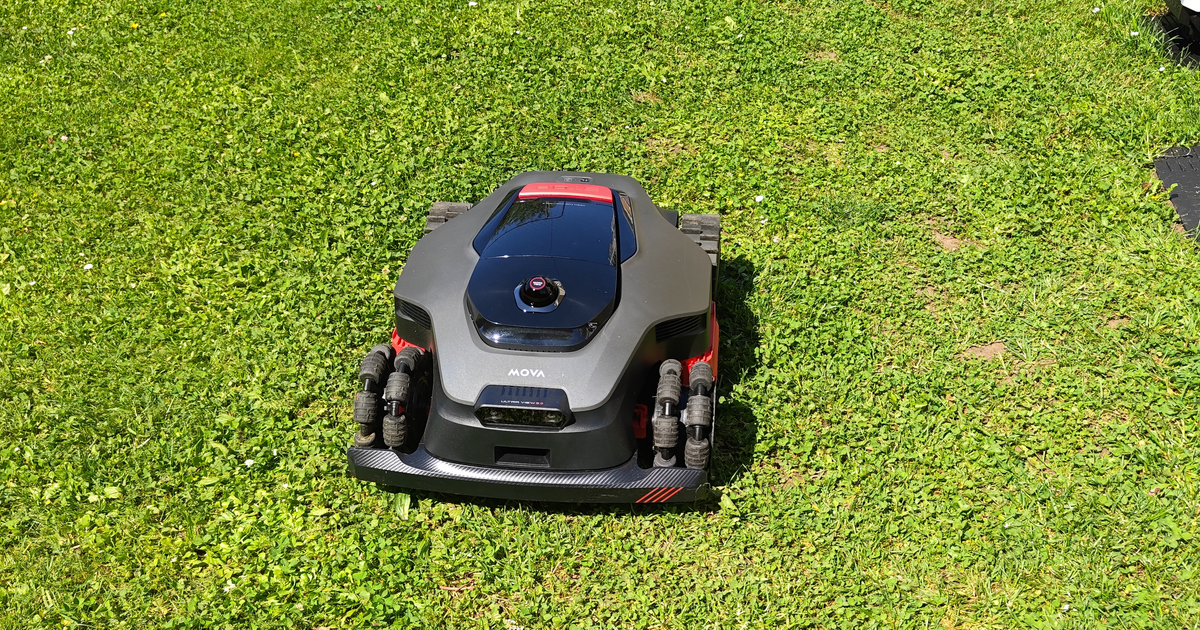 Mähroboter Mova Lidax Ultra 1000 AWD im Test: Top-Technik zum fairen Preis