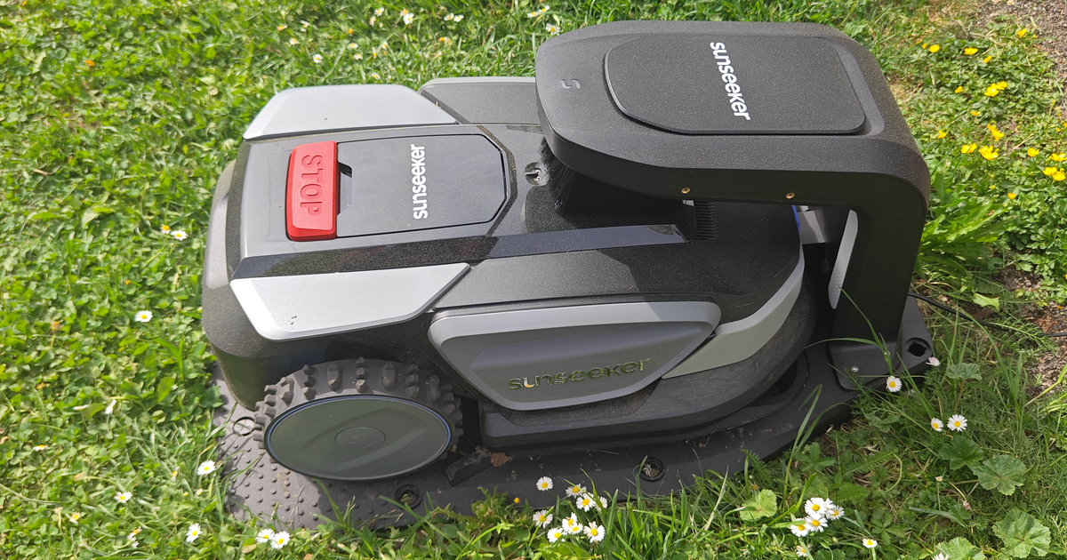 Mähroboter Sunseeker S4 bis 1000 m² im Test: Nicht der schnellste, dafür präzise